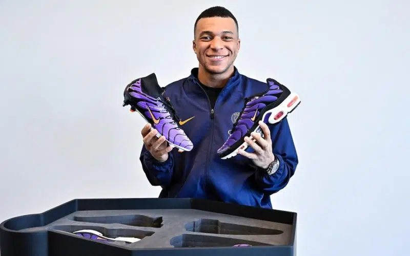 Kylian Mbappé - Nike Air Max Plus Tn Voltage Purple