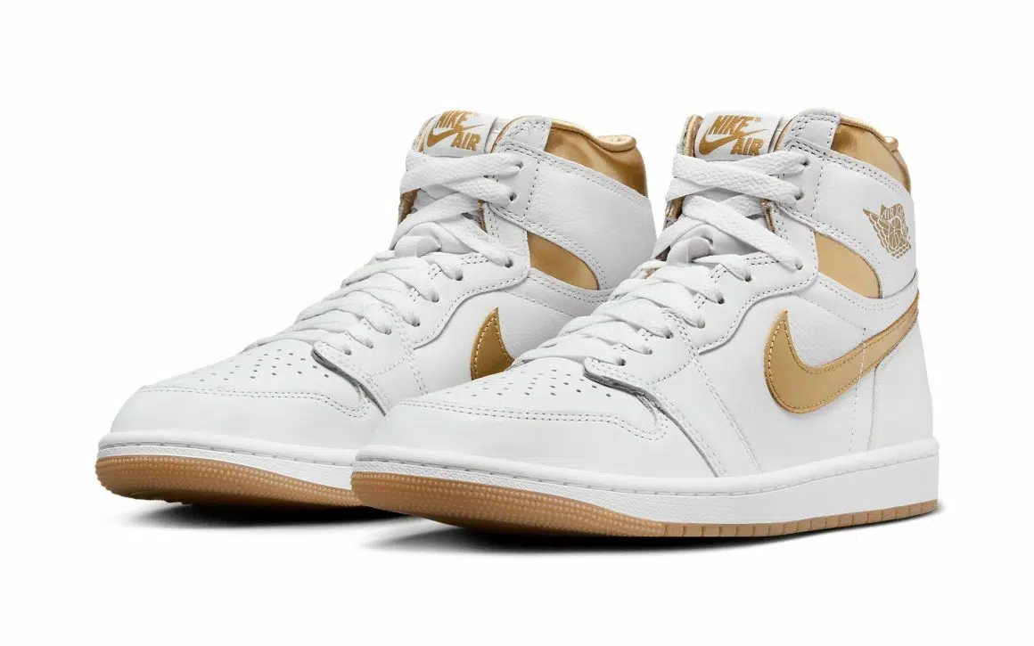 Air Jordan 1 Retro High OG ‘’White and Gold’’ - FD2596-107