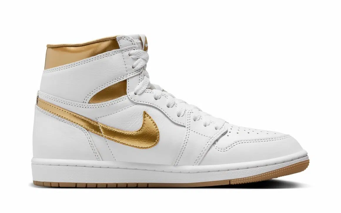 Air Jordan 1 Retro High OG ‘’White and Gold’’ - FD2596-107