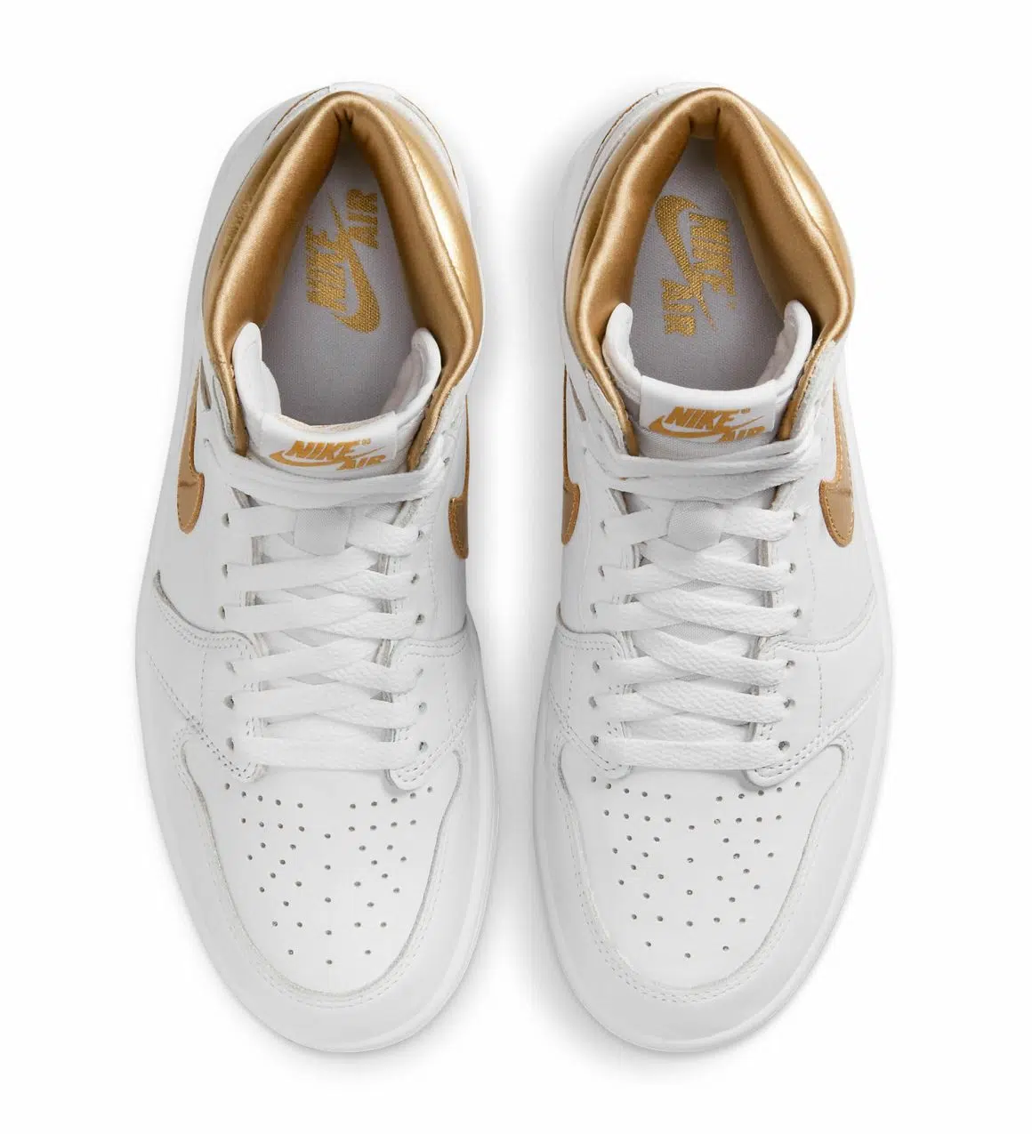 Air Jordan 1 Retro High OG ‘’White and Gold’’ - FD2596-107