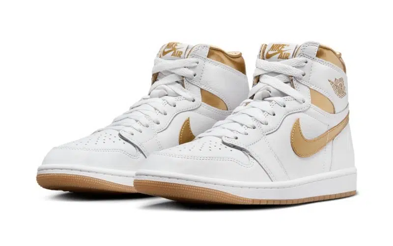 Air Jordan 1 Retro High OG ‘’White and Gold’’ - FD2596-107