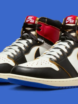 Fragment x Union x Air Jordan 1 Retro High OG SP ‘’Black and Varsity Red’’ - IO7847-002