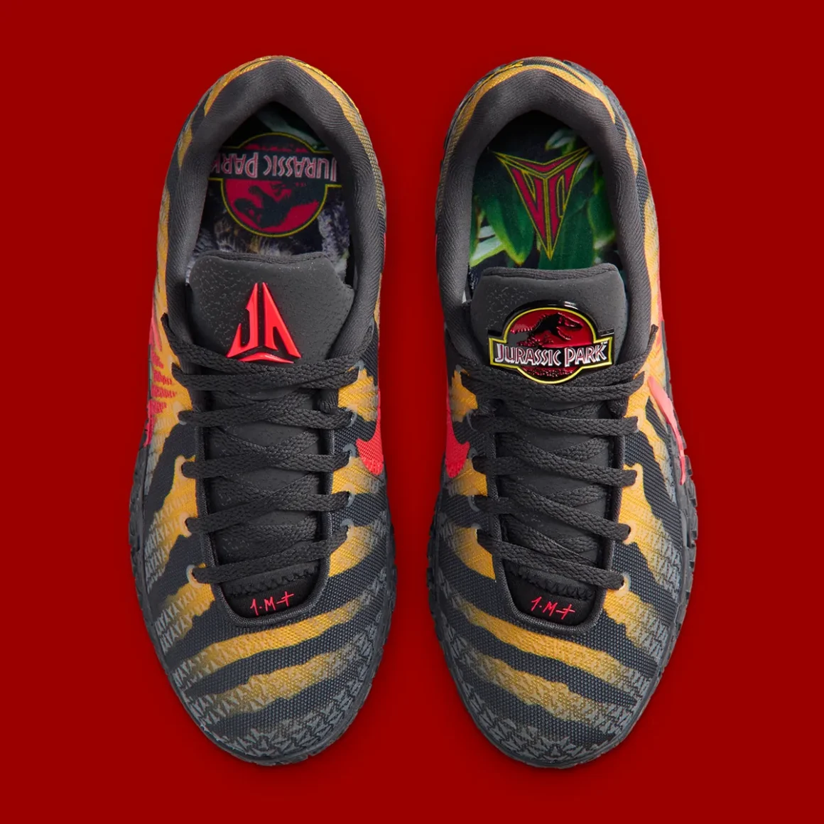 Jurassic Park x Nike Ja 3 &lsquo;&rsquo;Anthracite&rsquo;&rsquo; - IU7240-001