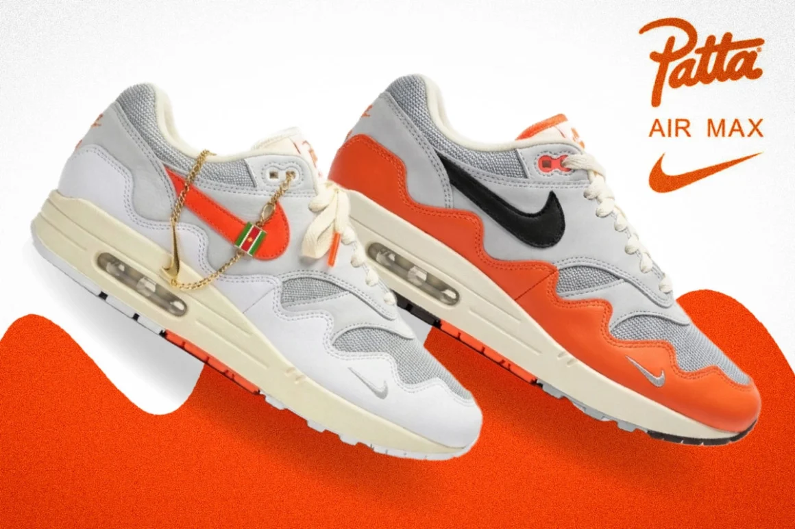 Patta x Nike Air Max 1 Wave ‘’White/Hyper Crimson’’ - II7055-100