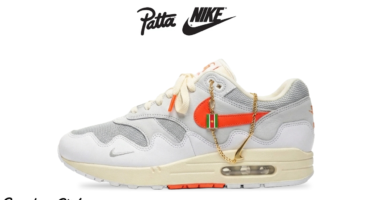 PattaNike Air Max 1 Wave ‘’White/Hyper Crimson’’