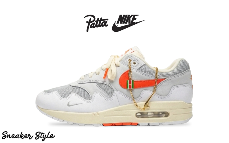 Patta x Nike Air Max 1 Wave ‘’White/Hyper Crimson’’ - II7055-100
