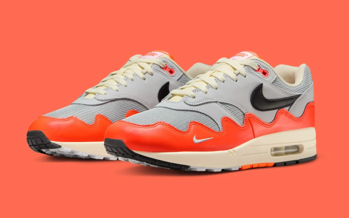 Patta x Nike Air Max 1 Wave ‘’Hyper Crimson’’ - II7055-800