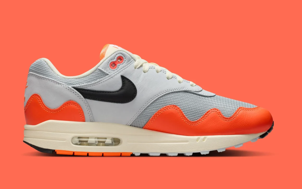 Patta x Nike Air Max 1 Wave ‘’Hyper Crimson’’ - II7055-800