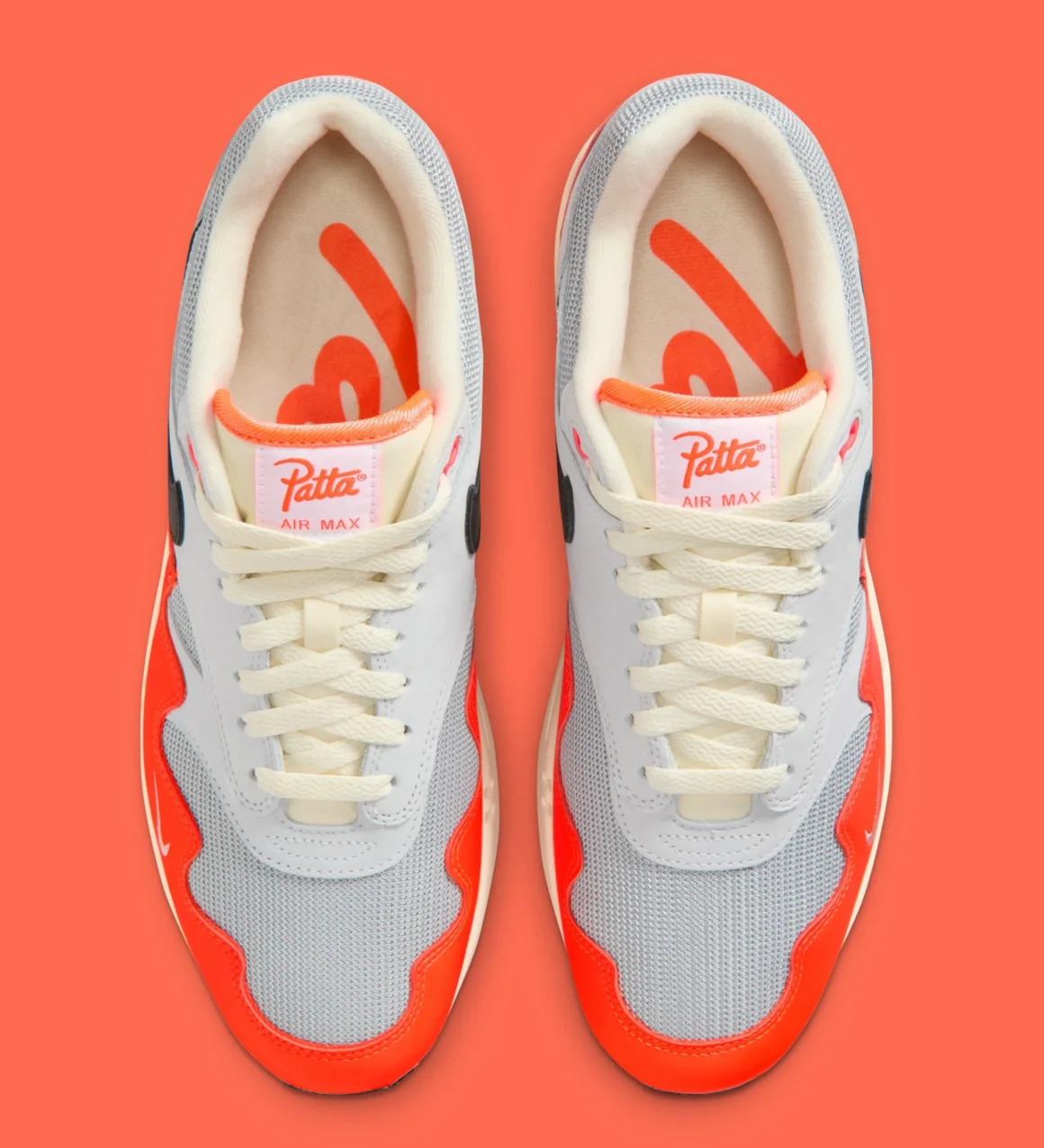 Patta x Nike Air Max 1 Wave ‘’Hyper Crimson’’ - II7055-800