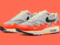 Patta x Nike Air Max 1 Wave ‘’Hyper Crimson’’ - II7055-800