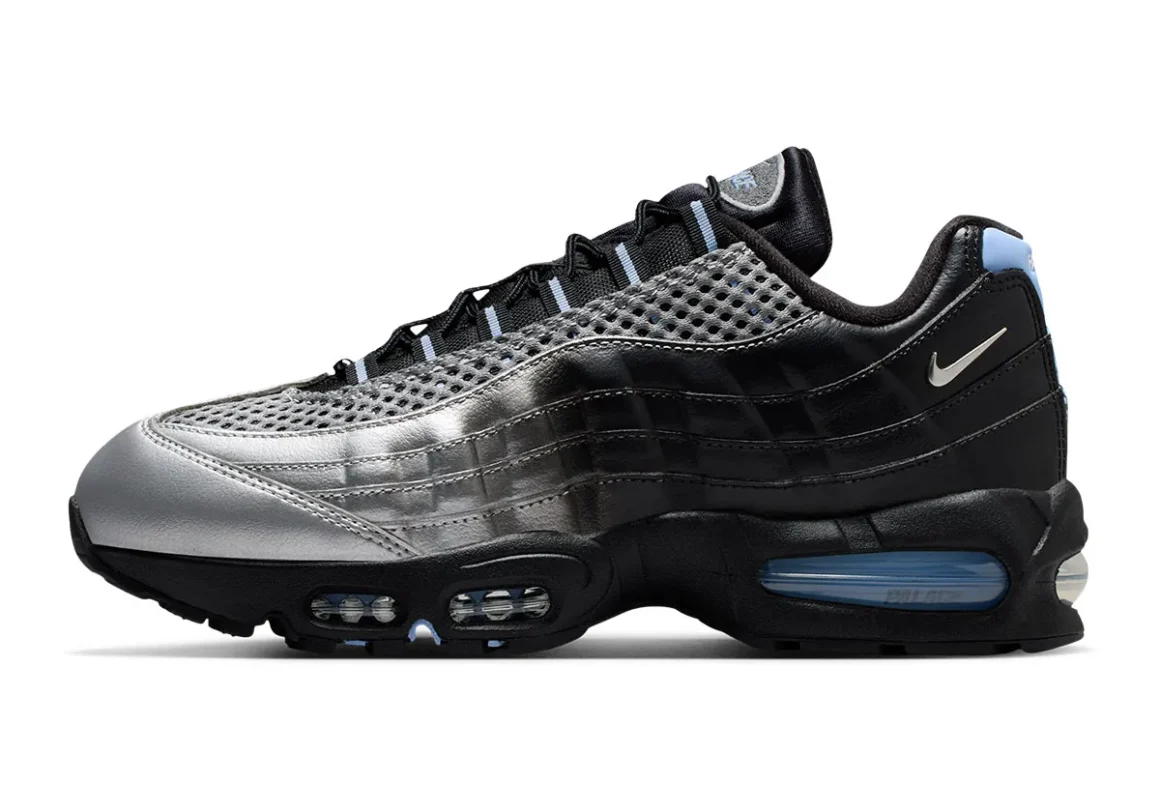 Palace x Nike Air Max 95 Big Bubble &lsquo;&rsquo;Metallic Silver and Aluminum&rsquo;&rsquo; - IQ7708-095