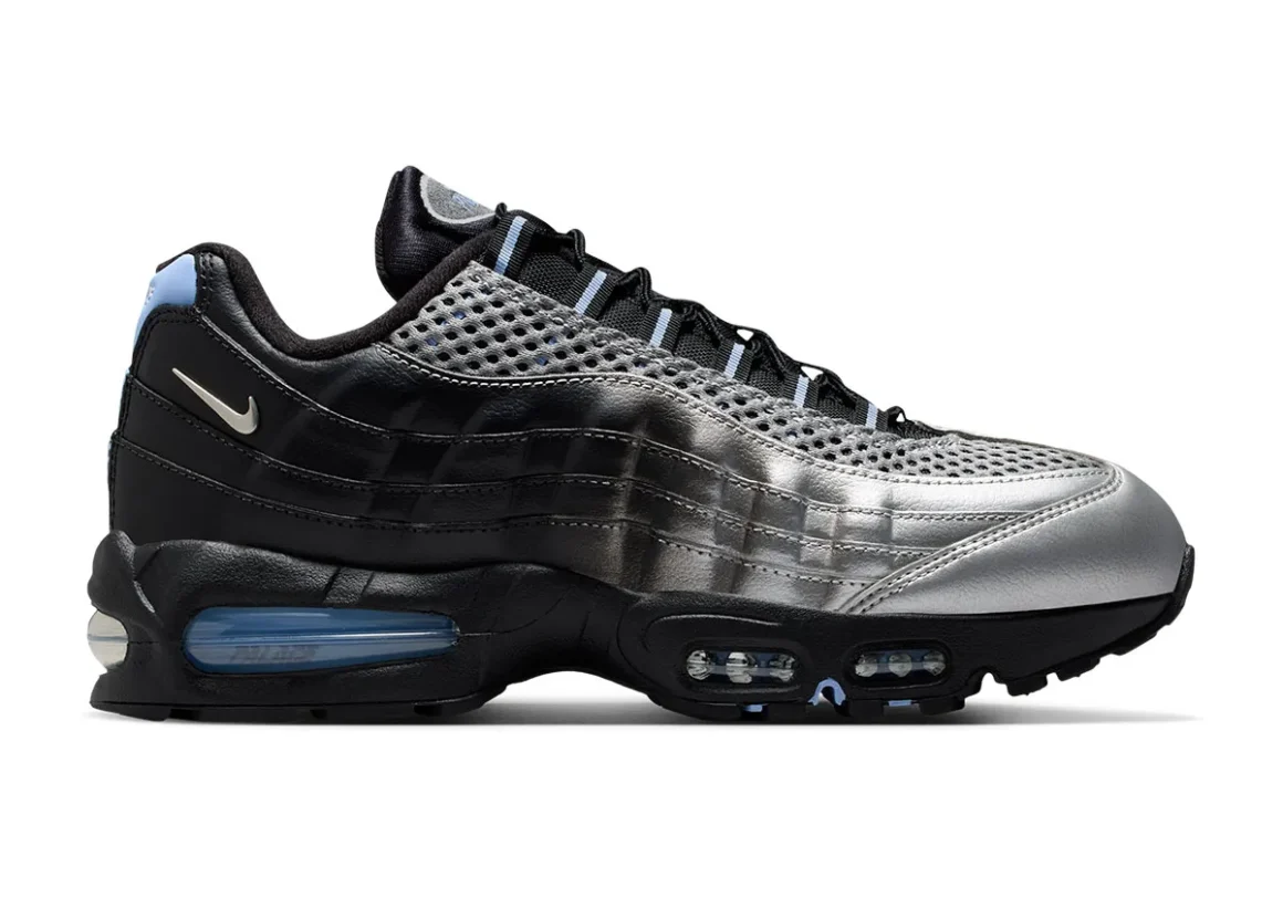 Palace x Nike Air Max 95 Big Bubble &lsquo;&rsquo;Metallic Silver and Aluminum&rsquo;&rsquo; - IQ7708-095