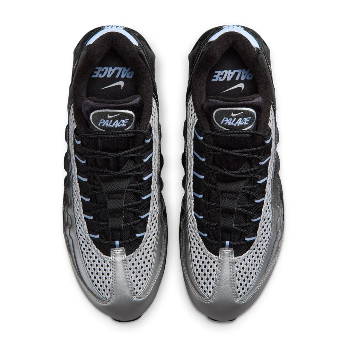 Palace x Nike Air Max 95 Big Bubble &lsquo;&rsquo;Metallic Silver and Aluminum&rsquo;&rsquo; - IQ7708-095