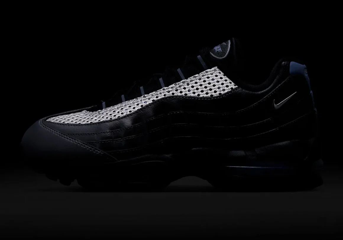 Palace x Nike Air Max 95 Big Bubble &lsquo;&rsquo;Metallic Silver and Aluminum&rsquo;&rsquo; - IQ7708-095