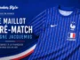 Le maillot pré-match de l’Equipe de France signé Nike et Jacquemus