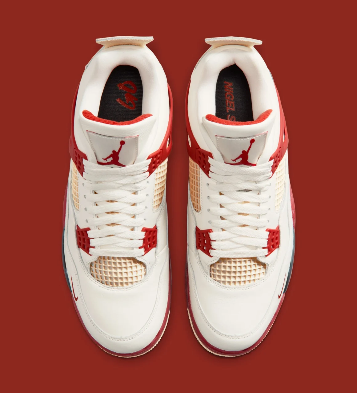 Nigel Sylvester x Air Jordan 4 Retro OG ‘’Brick After Brick’’ - IQ8055-100