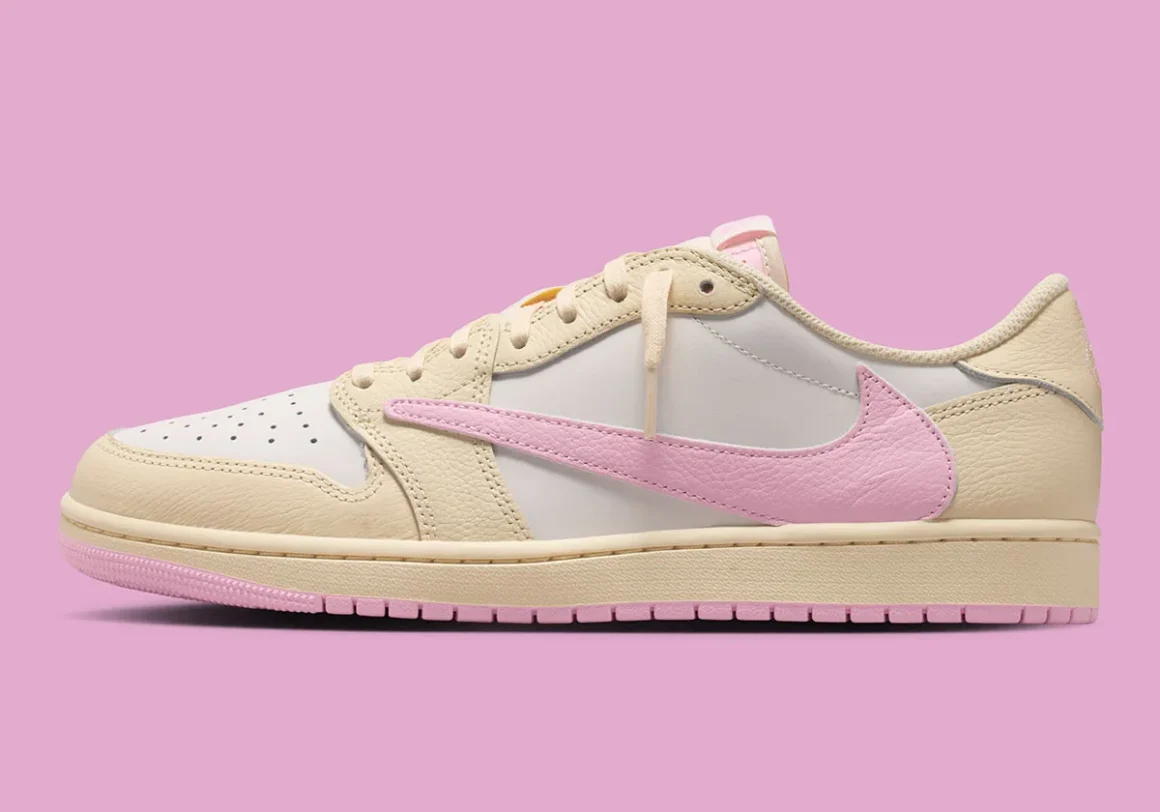 Travis Scott x Air Jordan 1 Retro Low OG SP ‘’Shy Pink’’