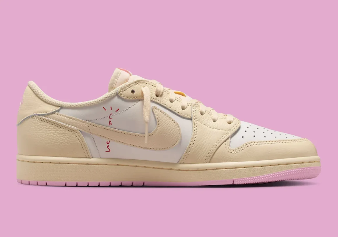 Travis Scott x Air Jordan 1 Retro Low OG SP ‘’Shy Pink’’