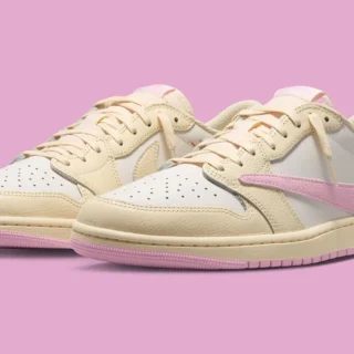 Travis Scott x Air Jordan 1 Retro Low OG SP ‘’Shy Pink’’