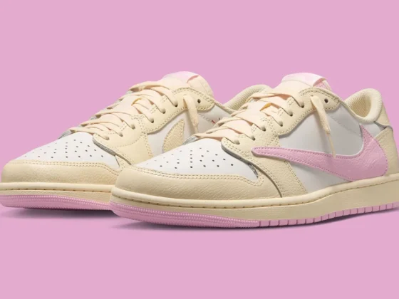 Travis Scott x Air Jordan 1 Retro Low OG SP ‘’Shy Pink’’