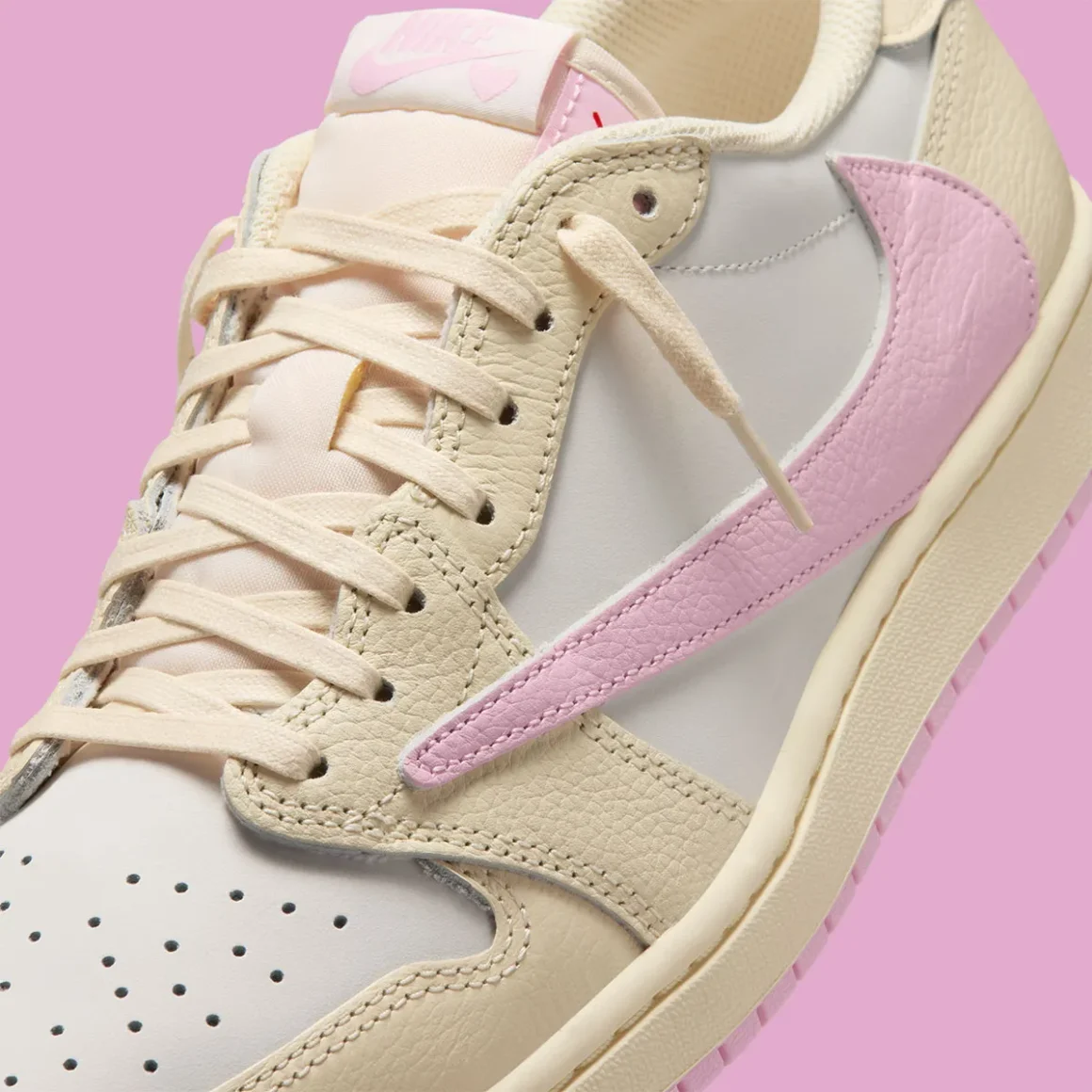 Travis Scott x Air Jordan 1 Retro Low OG SP ‘’Shy Pink’’