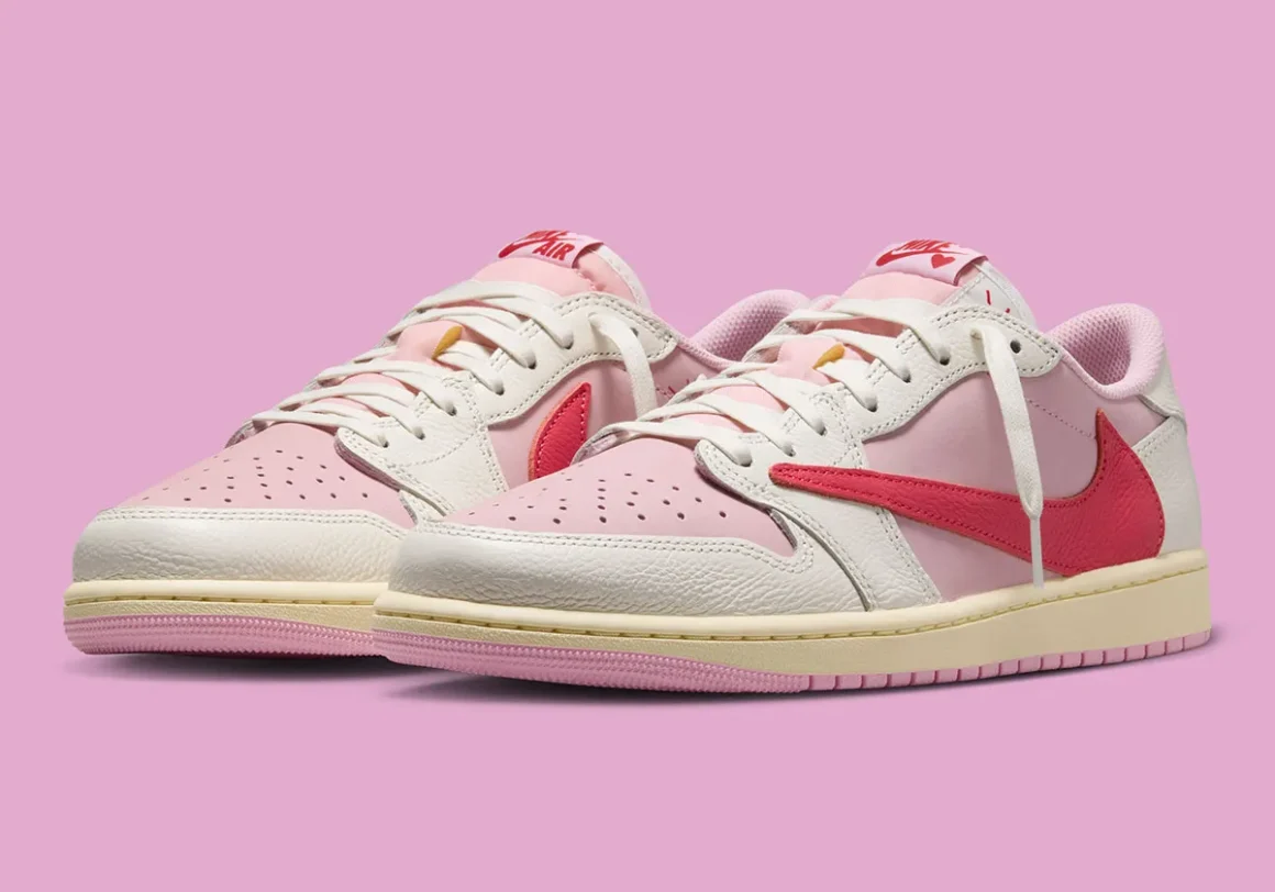 Travis Scott x Air Jordan 1 Retro Low OG SP ‘’Tropical Pink’’