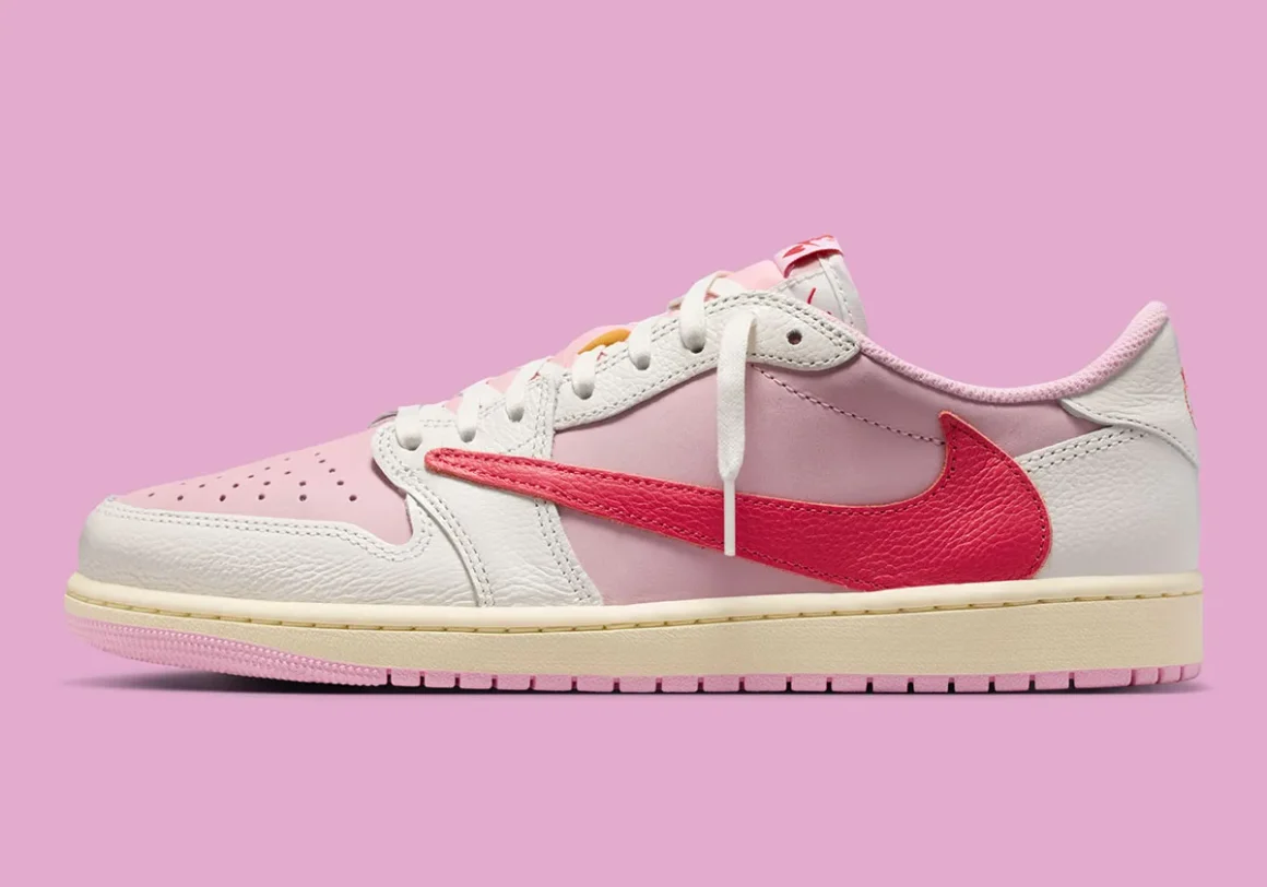 Travis Scott x Air Jordan 1 Retro Low OG SP ‘’Tropical Pink’’