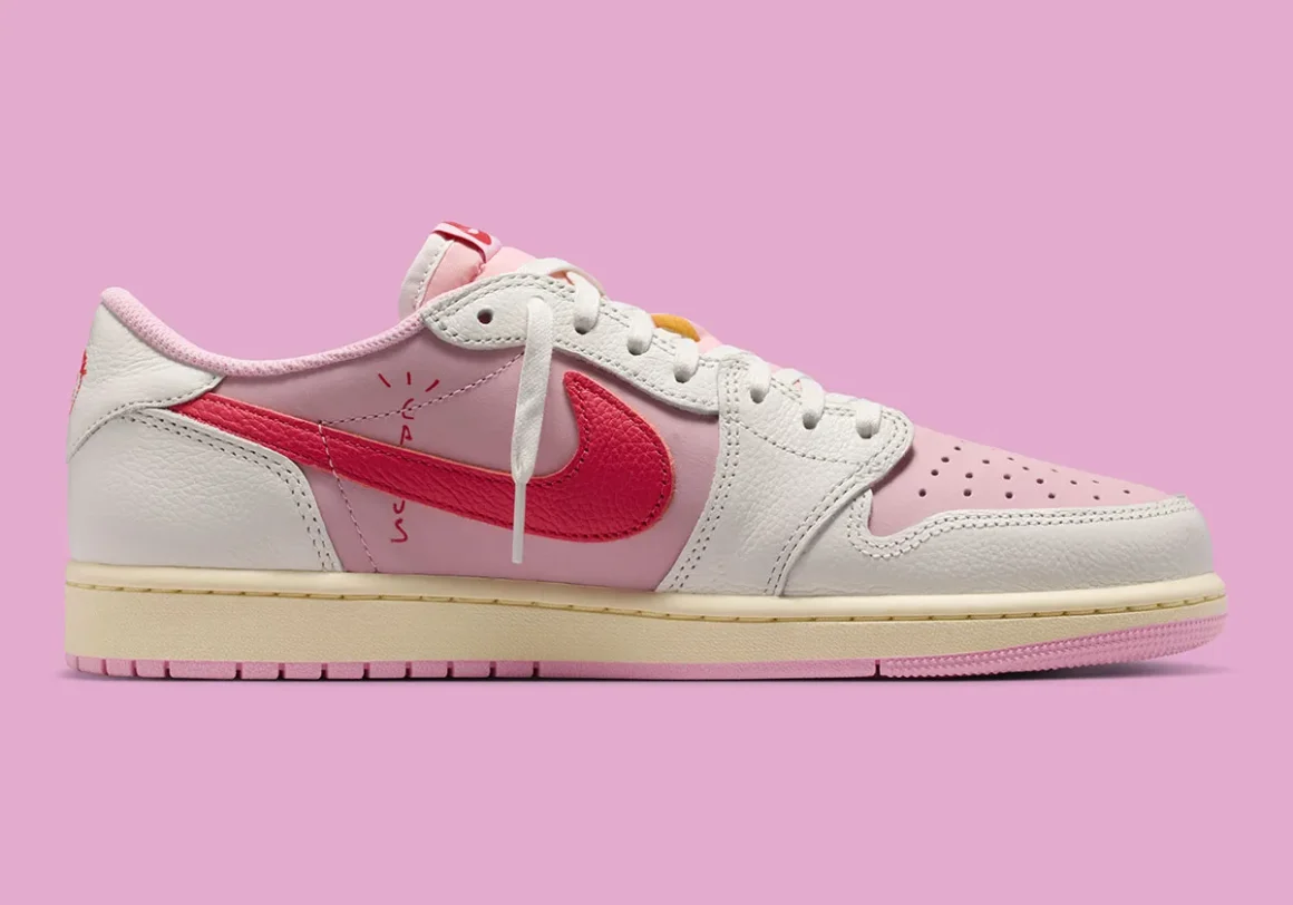 Travis Scott x Air Jordan 1 Retro Low OG SP ‘’Tropical Pink’’