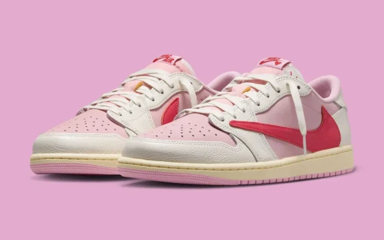 Travis Scott x Air Jordan 1 Retro Low OG SP ‘’Tropical Pink’’