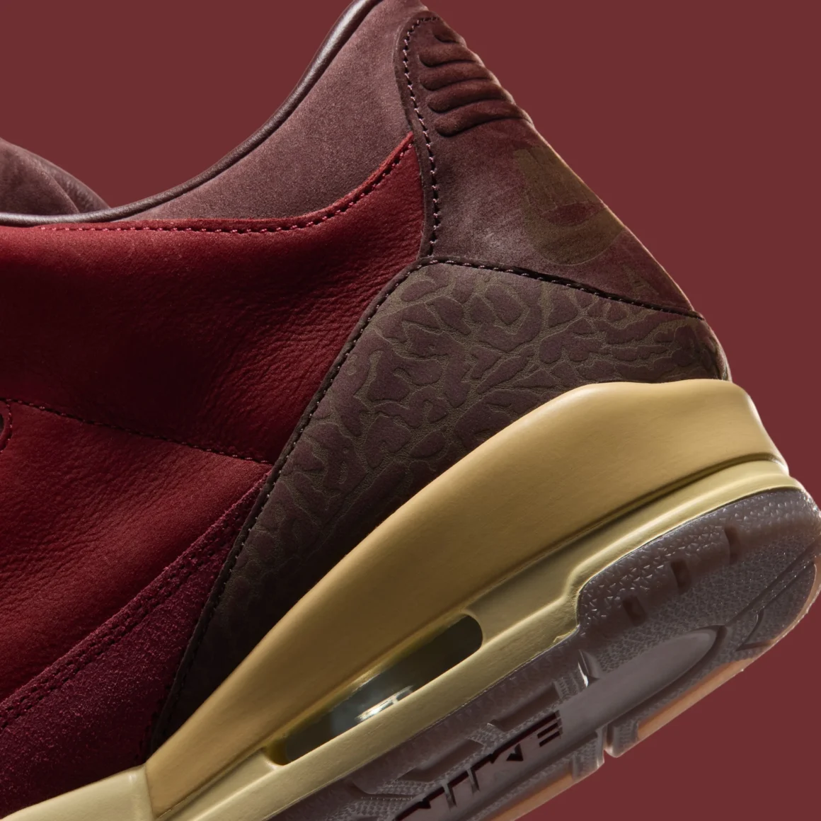 Air Jordan 3 Retro OG PRM ‘’BIN 23’’/’’Team Red and Burgundy Crush’’ - IO7744-600