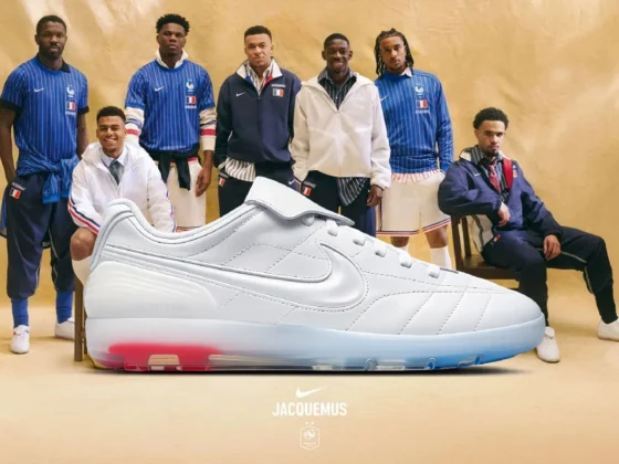 JACQUEMUS x Nike Cryoshot Tiempo R10 ‘’Team France’’ - IO0619-100