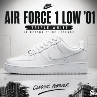 Nike Air Force 1 Low ’01 ‘’Triple White’’ - IV4501-100