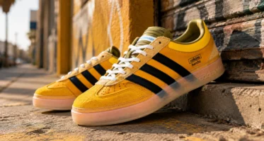 Bad Bunnyadidas Gazelle Indoor ‘’Solar Gold’’