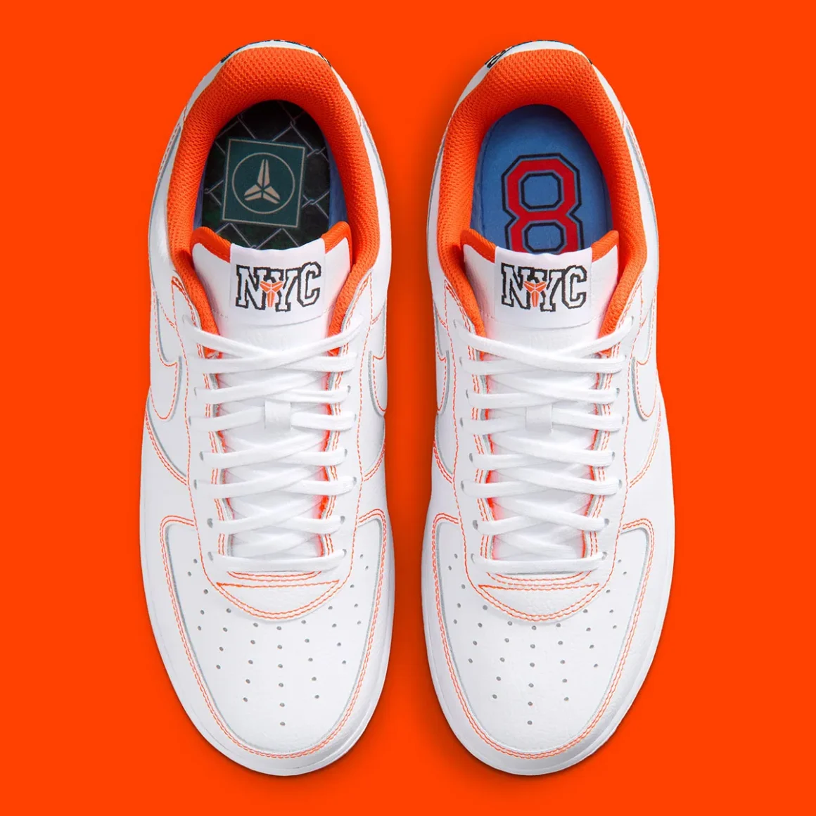 Kobe Bryant x Nike Air Force 1 Low Protro ‘’White and Safety Orange’’/’’Lord of the Rings’’ - IQ3921-100