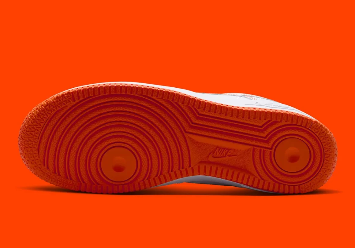 Kobe Bryant x Nike Air Force 1 Low Protro ‘’White and Safety Orange’’/’’Lord of the Rings’’ - IQ3921-100