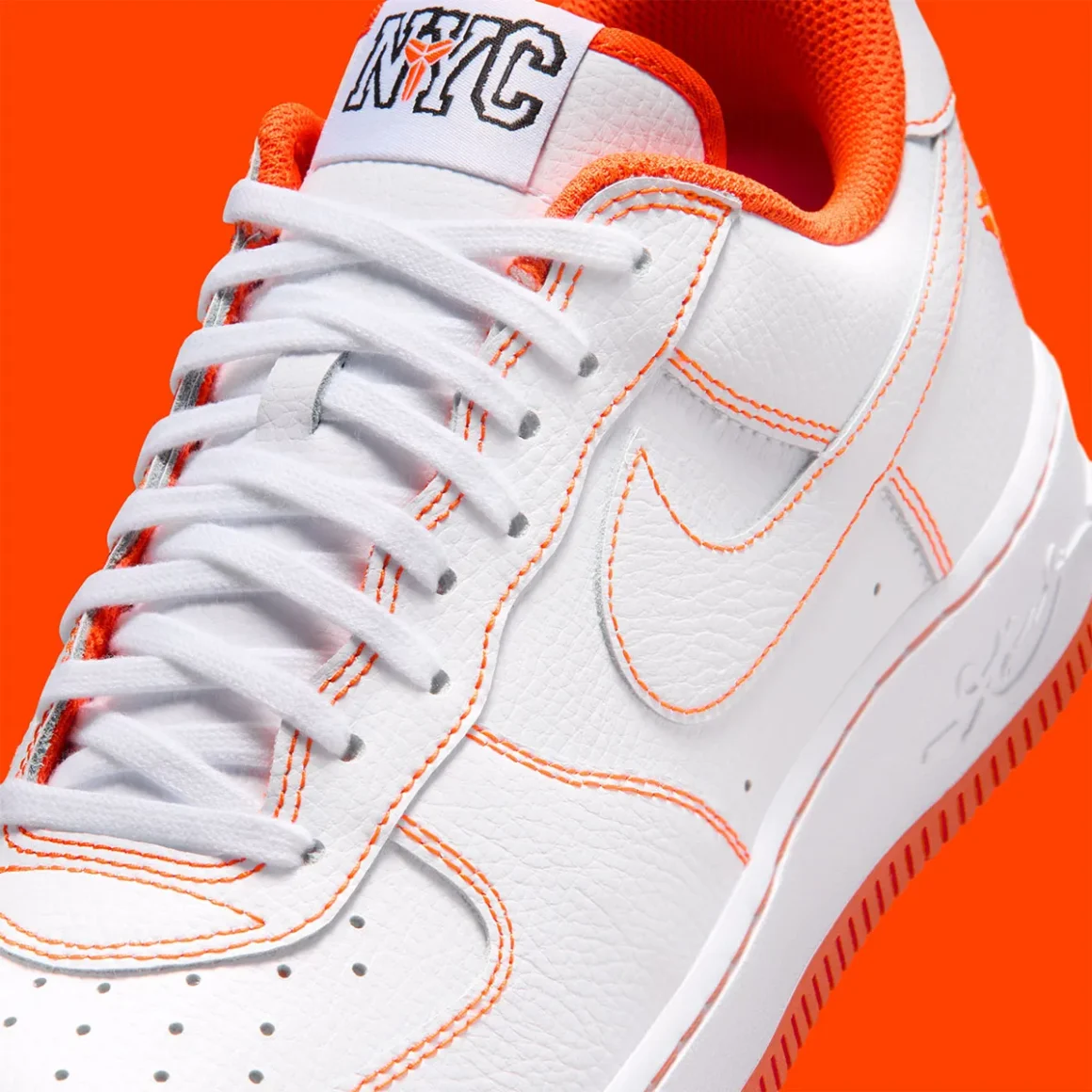 Kobe Bryant x Nike Air Force 1 Low Protro ‘’White and Safety Orange’’/’’Lord of the Rings’’ - IQ3921-100