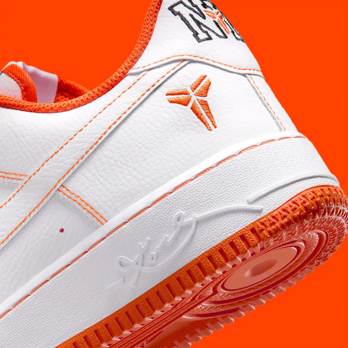Kobe Bryant x Nike Air Force 1 Low Protro ‘’White and Safety Orange’’/’’Lord of the Rings’’ - IQ3921-100