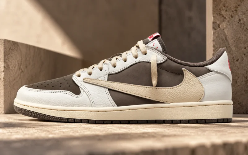 Jordan 1 Low Travis Scott, l'histoire d'un Swoosh à l'envers