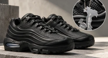 One Block DownNike Air Max 95 Big Bubble ‘’Black’’