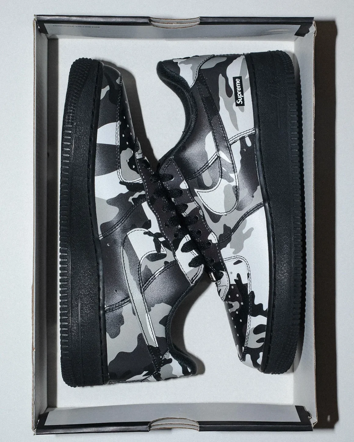 Supreme x Nike Air Force 1 Low ‘’Snow Camo’’ - CU9225-901